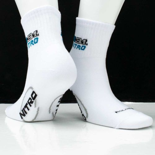 MEDIA DEPORTIVA SURTIDO BLANCO PACK X3