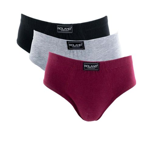 CALZONCILLO CLÁSICO ELÁSTICO RECUBIERTO VINO, GRIS, NEGRO