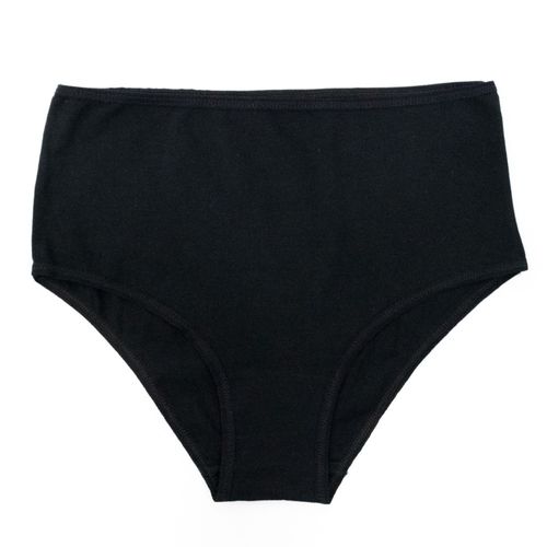 PANTY MEDIO SESGO ALTO NEGRO