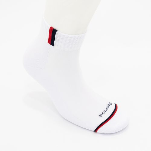 HOMBRE MEDIA DEPORTIVA SIN COSTURA BLANCO