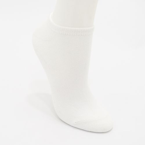 MUJER MEDIA DEPORTIVA BLANCO PACK X3