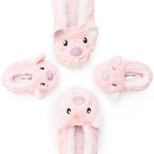 HOMESOCK CHANCHITO ROSADO