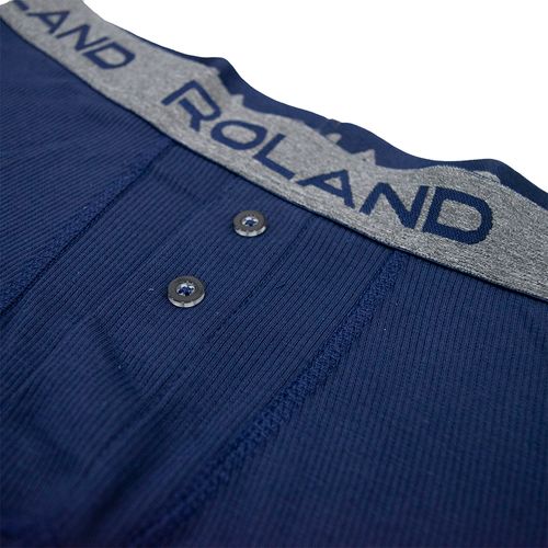 BOXER RIB ELASTICO VISTO AZUL MARINO