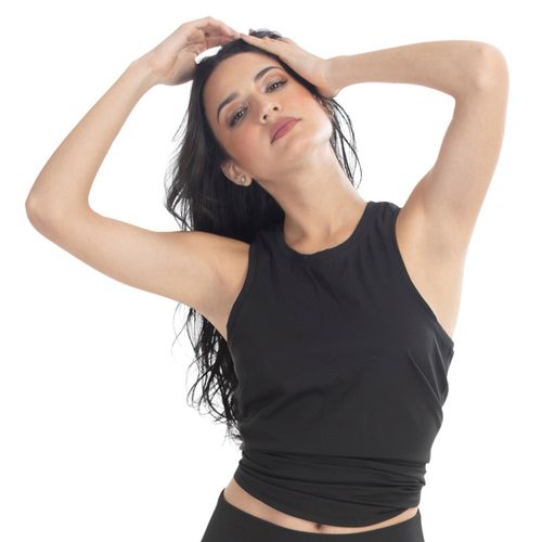 CAMISETA SISA AMARRABLE NEGRO
