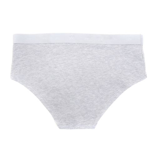 PANTY ALGODÓN ELASTICO VISTO GRIS