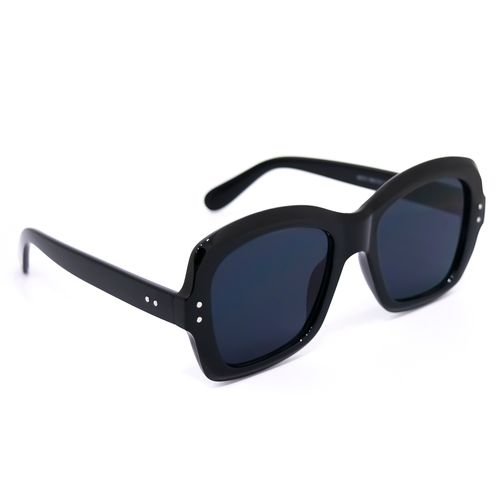 GAFA AHUMADA RECTANGULAR PUNTOS DORADOS NEGRO
