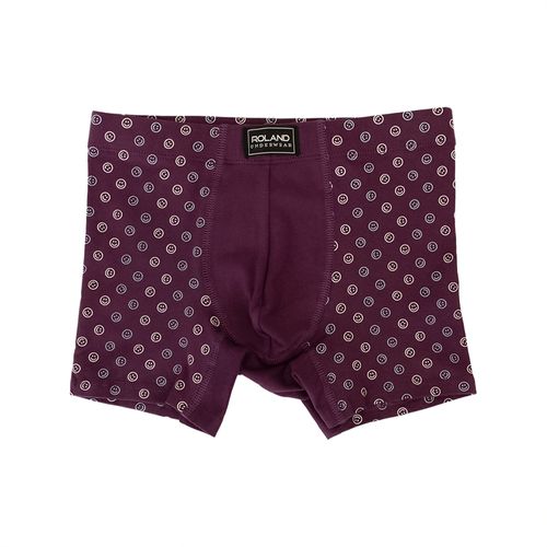 BOXER MODA CARITAS UVA, NEGRO, GRIS JASPE