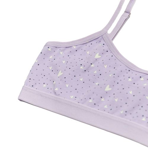 TOP ALGODÓN LILA BEIGE MENTA TIF