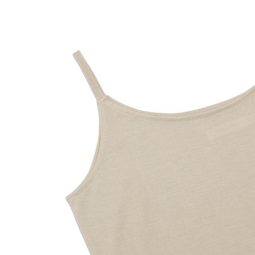 VESTIDO TEJIDO BEIGE