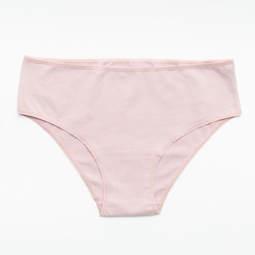 PANTY MEDIO SESGO BAJO PALO ROSA PACK x1