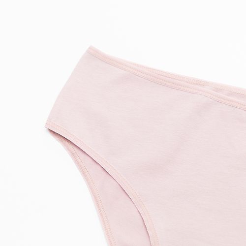 PANTY MEDIO SESGO BAJO PALO ROSA PACK x1
