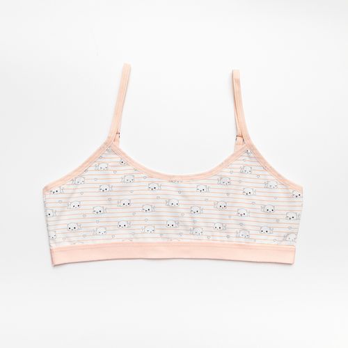 TOP BACK TO SCHOOL ANIMALITO JASPNACAR, ROSA, BLANCO