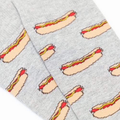 MEDIAS COLORS HOT DOG GRIS