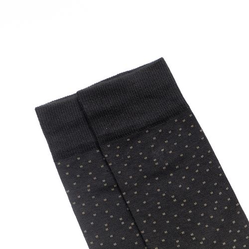 MEDIAS CASUAL CABALLERO SIN COSTURA NEGRO