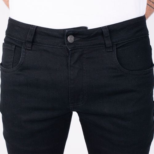 PANTALÓN DENIM SLIM NEGRO