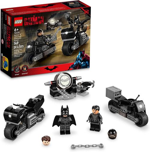 JUGUETE LEGO BATMAN Y SELINA KYLE: PERSECUCIÓN EN MOTO