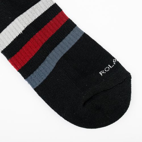 MEDIAS ZAPATILLA 1/2 FELPA NEGRO