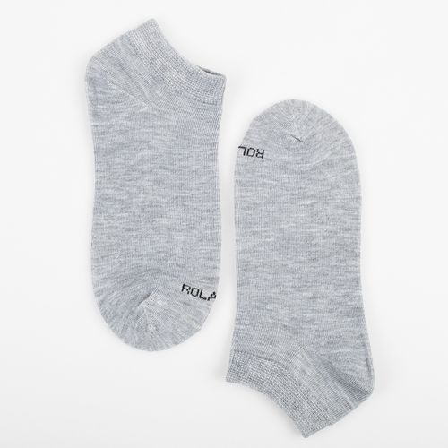 MEDIA BÁSICOS GRIS MEDIO JASPE PACK X1