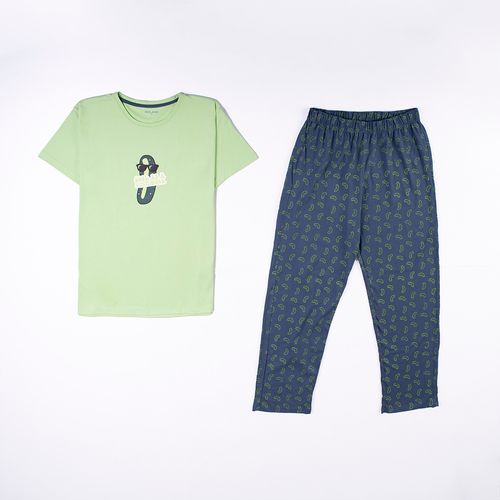 PIJAMA CONJUNTO PEPINILLO VERDE