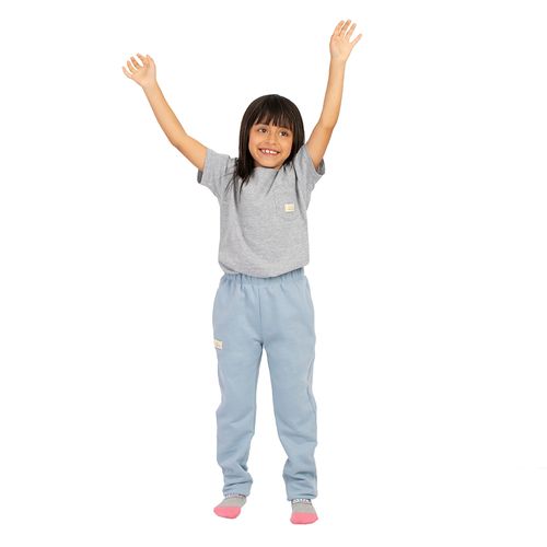 PANTALÓN  ESCOLAR CELESTE