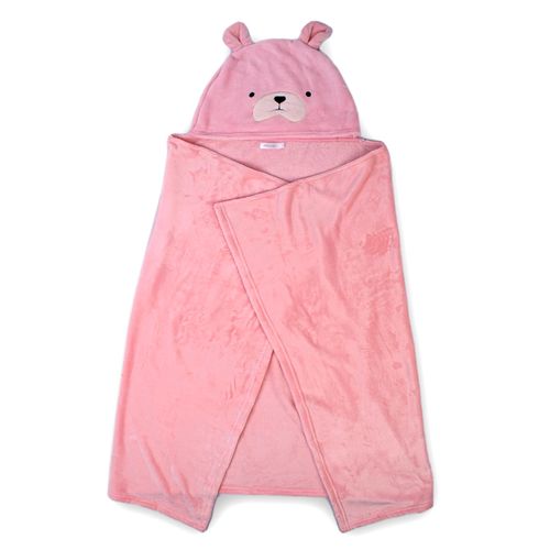PIJAMA SALIDA DE CAMA OSOS ROSA
