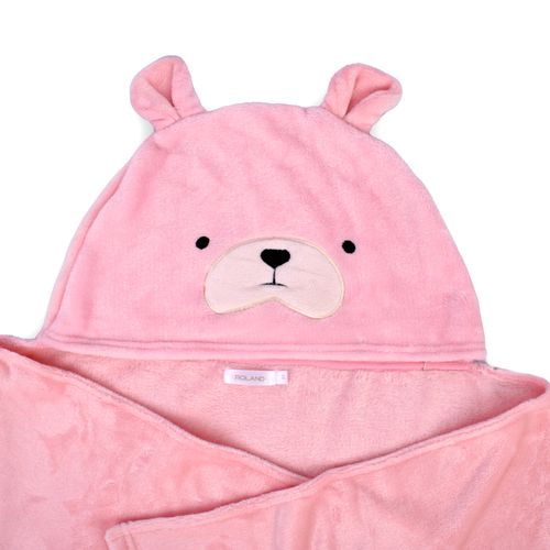 PIJAMA SALIDA DE CAMA OSOS ROSA