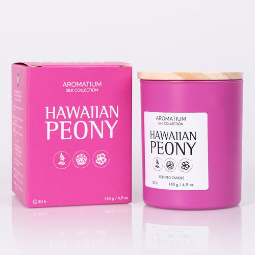 VELA SILK PERFUMADA HAWAIIAN PEONY