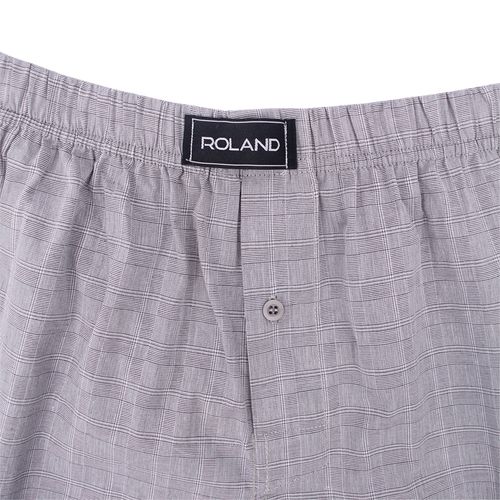 BOXER PLANO CUADROS AZUL GRISACEO