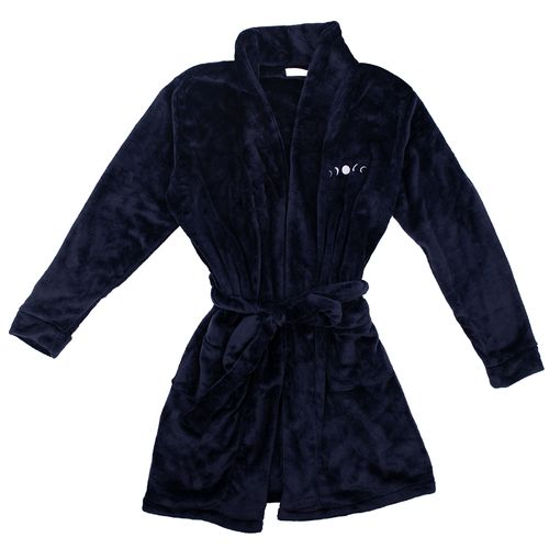 PIJAMA SALIDA DE CAMA LLANA AZUL
