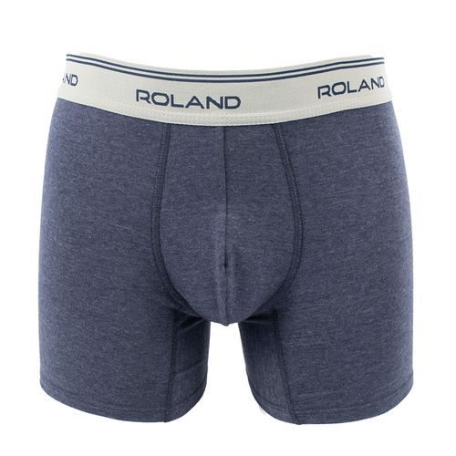 BOXER PRINT ELASTICO VISTO GRIS JASPE, AZUL JASPE, MARINO