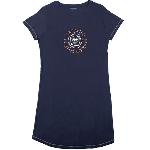 PIJAMA VESTIDO STAY WILD AZUL