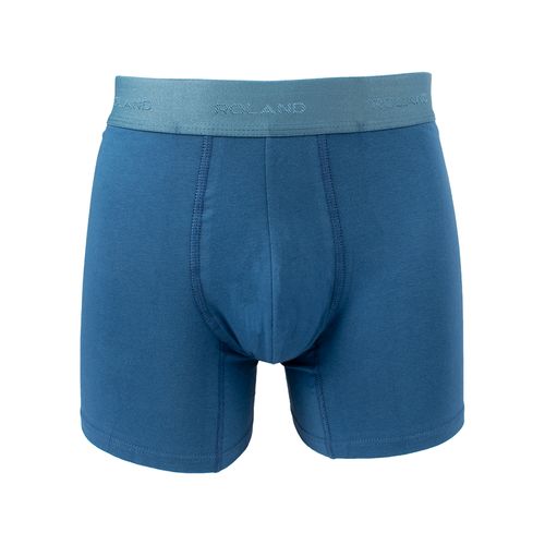 BOXER BASICO ELASTICO VISTO ALGODÓN ZAFIRO AZULADO, VINO, AZUL PIEDRA PACK X3
