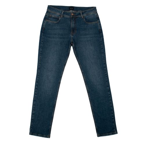 PANTALÓN  DENIM PREMIUM SLIM AZUL MEDIO