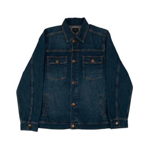 CHAQUETA DENIM AZUL MEDIO