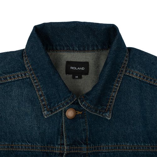 CHAQUETA DENIM AZUL MEDIO
