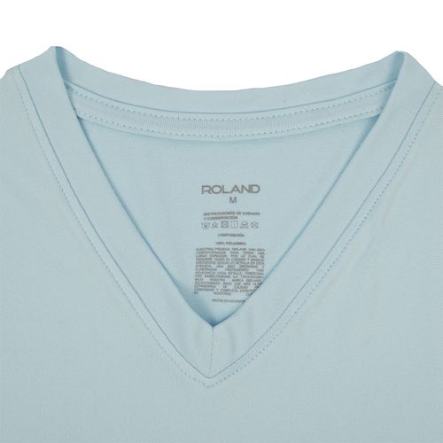 CAMISETA SEAMLESS CELESTE