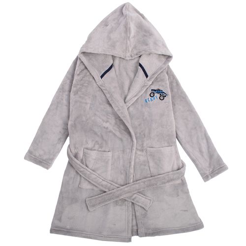 PIJAMA SALIDA DE CAMA TRACTOR GRIS