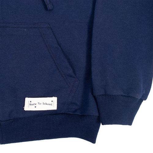CHOMPA FLEECE ESCOLAR  AZUL