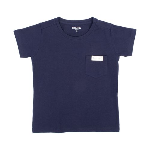 CAMISETA FLEECE ESCOLAR  AZUL