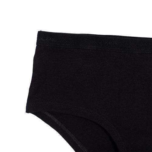 PANTY ALGODÓN ELASTICO VISTO NEGRO