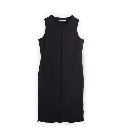 VESTIDO LARGO JERSEY NEGRO
