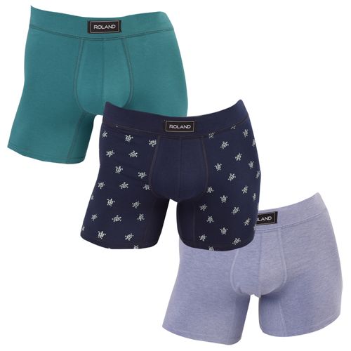 BOXER ELASTICO RECUBIERTO MODA ELASTICO RECUBIERTO AZUL MARINO
