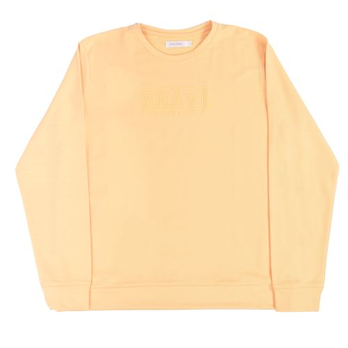 BUZO FLEECE AMARILLO