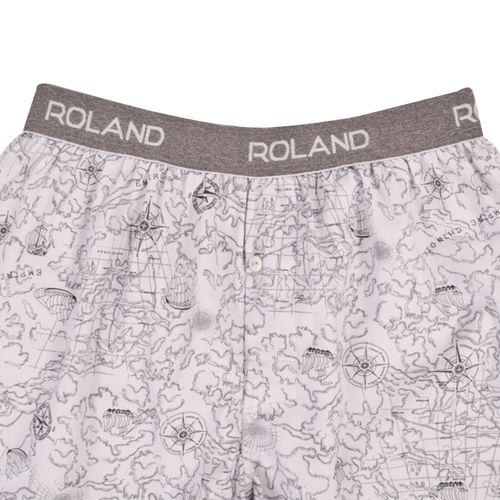 BOXER MODA-ALGODÓN GRIS