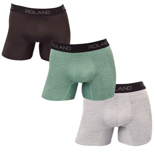BOXER ELASTICO VISTO MICROFIBRA JASPE,TURQUESA