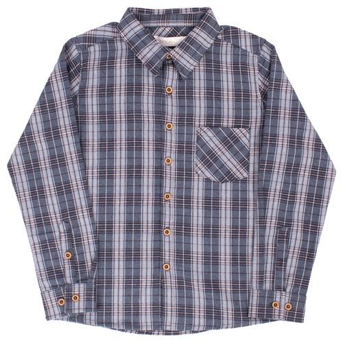 CAMISA FRANELA AZUL