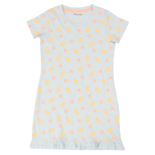 PIJAMA DULCES VESTIDO CELESTE