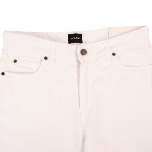 PANTALÓN  FLARED FIT DENIM BLANCO