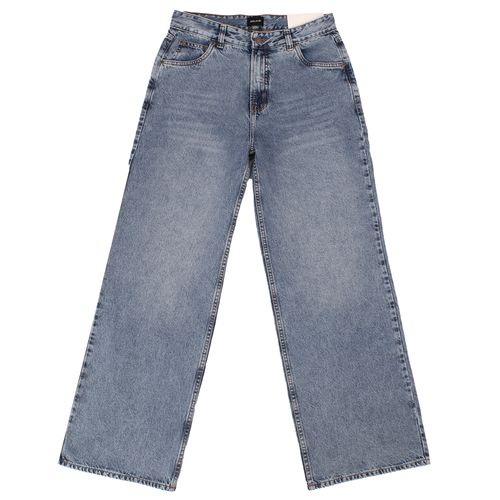 PANTALÓN  MOM FIT DENIM AZUL-MEDIO