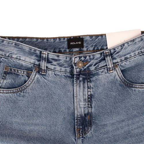 PANTALÓN  MOM FIT DENIM AZUL-MEDIO